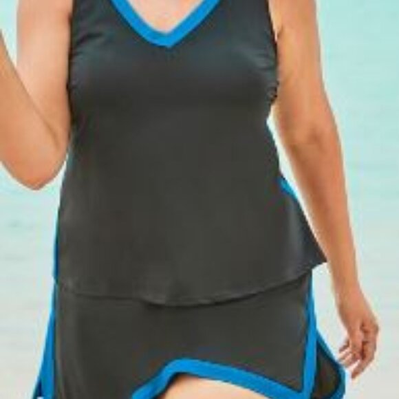 Swimsuits for All 2 Piece Skirtini Swimsuit - Worn only twice - Picture 1 of 6